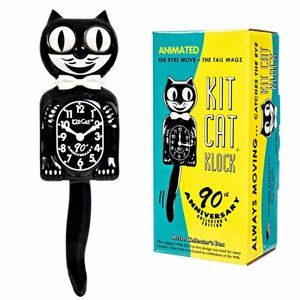 Urban Outfitters 90th Edition Black Kit Cat Klock RETIRED